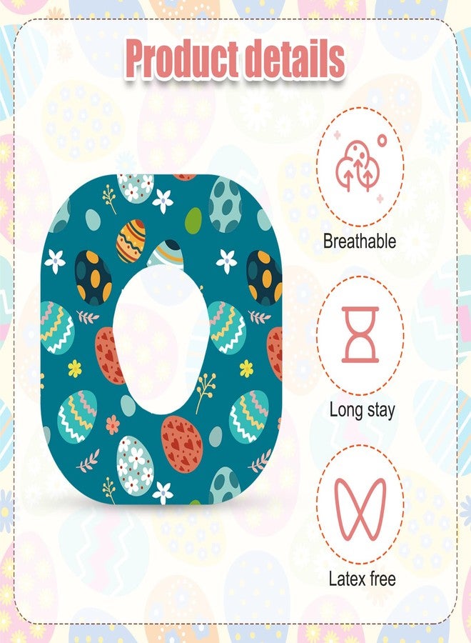 XIHIRCD 25pcs Adhesive Patches for Dexcom G7, Waterproof Adhesive Patches Easter Breathable Sensor Protector Sensor Covers Sensor Patches Overpatches for Dexcom G7 - Image 4